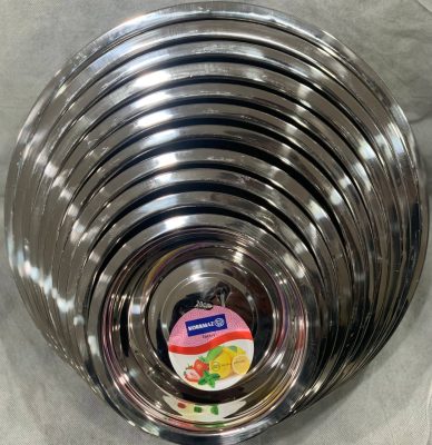 لگن استیل 11 پارچه مارک کرکماز
