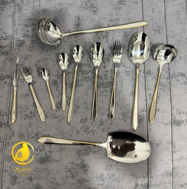قاشق چنگال دهنه اروپایی