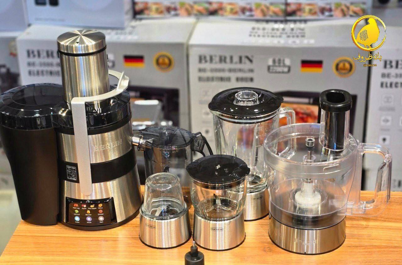 آبمیوهگیر و غذاساز ۱۲ کاره برلین مدل BE-1325 4 آبمیوهگیر و غذاساز برلین BE-1325