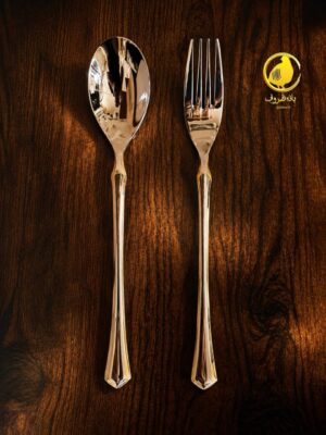 سرویس قاشق و چنگال ۲۴ نفره مدل الماسی
